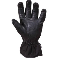 Richa Leather Gloves Black -GearUp Moto RI 9904BK Richa9904LeatherGlovein