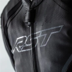 RST Sabre Airbag Leather Jacket Black -GearUp Moto RST 102529 RSTSabreAirbagLeatherchest