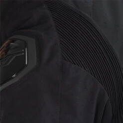 RST Sabre Airbag Textile Jacket Black / White -GearUp Moto RST 102555BW RSTMen sSabreAirbagTextileBBWshoulder