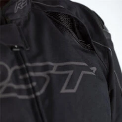 RST Sabre Airbag Textile Jacket Black / White -GearUp Moto RST 102555BW RSTMen sSabreAirbagTextileBBWvent
