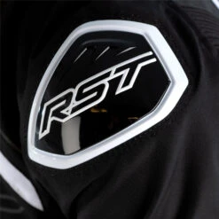 RST S1 CE Textile Jacket Black / White -GearUp Moto RST102559WHI RSTS1TextileBlackBlackWhiteJacketshoulder
