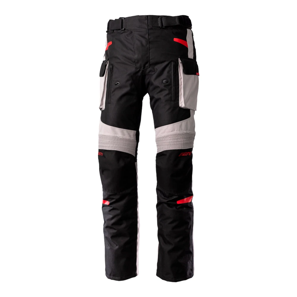 RST Endurance Textile Trousers Black / Silver / Red 3 RST Endurance Textile Trousers Black / Silver / Red