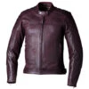 RST IOM TT Brandish 2 Men's Leather Jacket Oxblood Red -GearUp Moto RSTIOMTTBrandish2CEMensLthrJktRed