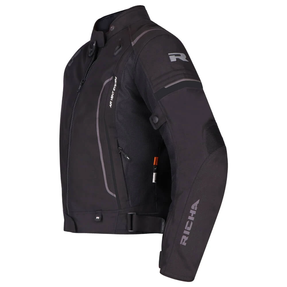 Richa Airstream 3 Jacket Black 4 Richa Airstream 3 Jacket Black - Image 2