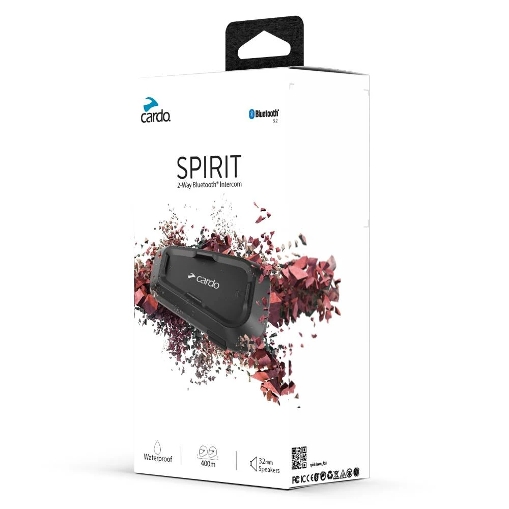 Cardo Spirit SOLO MC Bluetooth Communication System 4 Cardo Spirit SOLO MC Bluetooth Communication System - Image 2