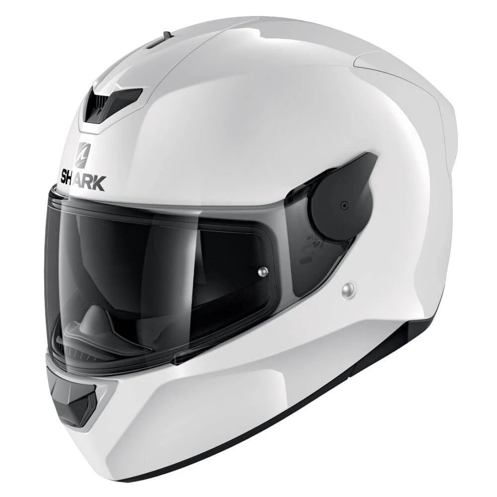 Shark D-Skwal 2 Helmet Blank White 3 Shark D-Skwal 2 Helmet Blank White