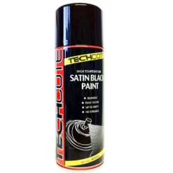 TECHCOTE High Temperature Paint (400ml) SATIN BLACK