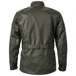 Triumph Beck 2 Jacket Khaki -GearUp Moto TriumphBeck2WaxedJacketKhakiMTHS20112Rear