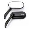 Triumph Black Cast Oval Mirrors For Street Twin / T120 A9638165 -GearUp Moto TriumphBlackCastOvalMirrorsA9638165