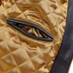 Triumph Braddan Sport Jacket Black / Gold -GearUp Moto TriumphBraddanSportJacketBlackGoldMLES2338Innerpocket