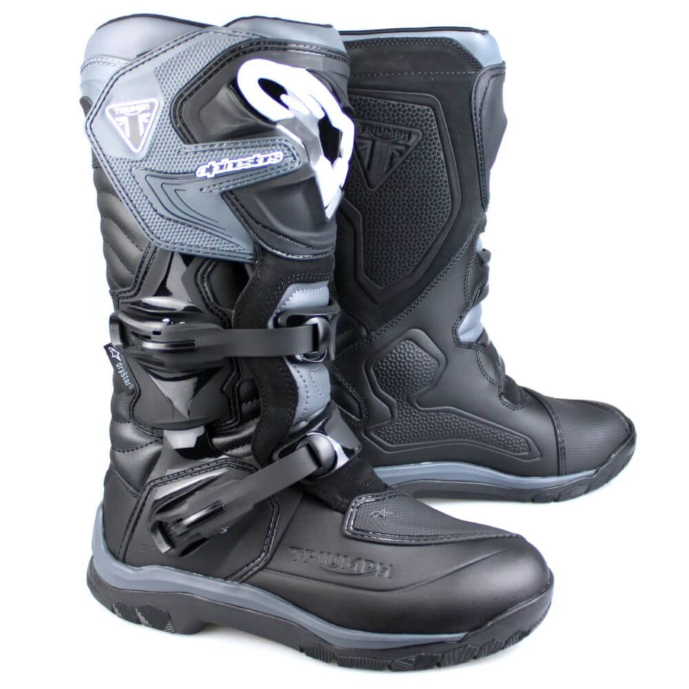 Triumph Corozal Adventure Drystar Boots Black 3 Triumph Corozal Adventure Drystar Boots Black