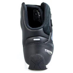 Triumph Faster 3 Rideknit Short Boots Black 12 Triumph Faster 3 Rideknit Short Boots Black -GearUp Moto TriumphFaster3RKSMBTA22804HeelDetail