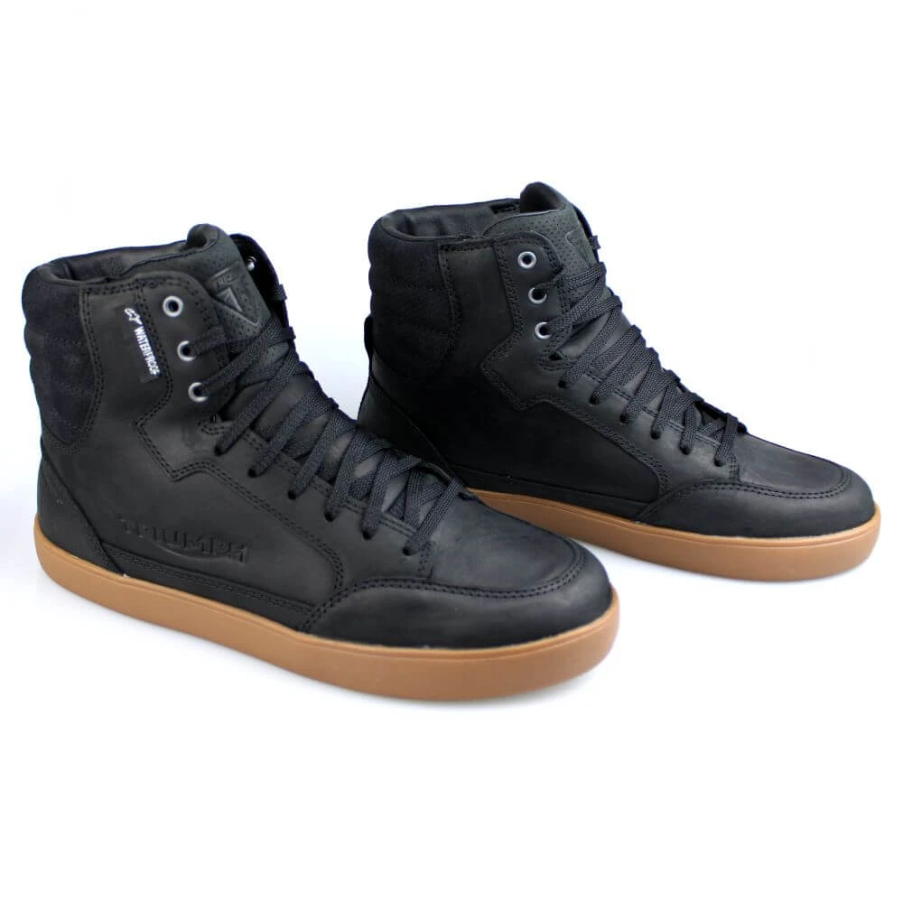 Triumph J-6 Waterproof Riding Shoes Black 3 Triumph J-6 Waterproof Riding Shoes Black