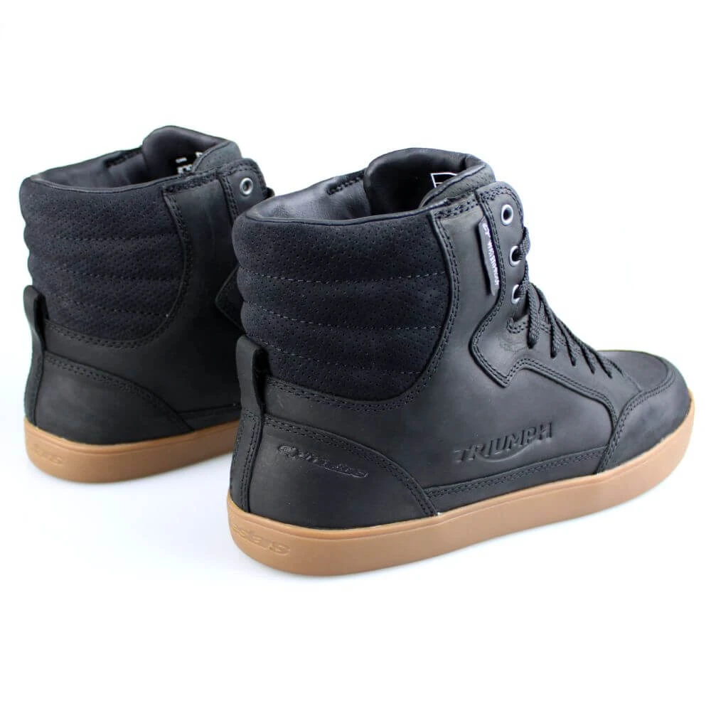 Triumph J-6 Waterproof Riding Shoes Black 4 Triumph J-6 Waterproof Riding Shoes Black - Image 2