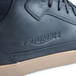 Triumph J-6 Waterproof Riding Shoes Black 10 Triumph J-6 Waterproof Riding Shoes Black -GearUp Moto TriumphJ 6WPShoesMBTA22805SideDetail
