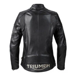 Triumph Braddan Sport Women's Jacket Black -GearUp Moto TriumphLadiesBraddanSportJacketMLLS21105Rear