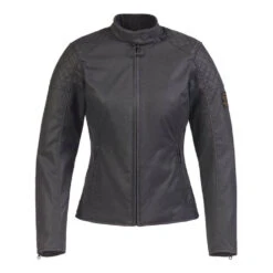 Triumph Braddan Women's Wax Jacket Black