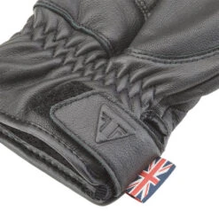Triumph Sulby Leather Gloves Black -GearUp Moto TriumphSulbyGlovesBlackMGVS21126Closure