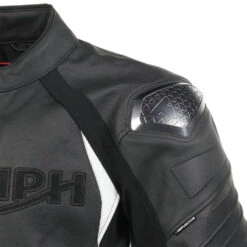 Triumph Triple Leather Jacket -GearUp Moto TriumphTripleLeatherJacketMLES2336Shoulder