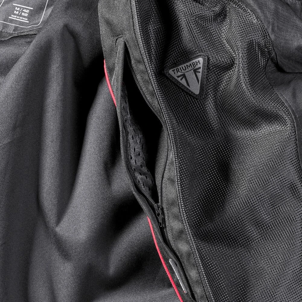 Triumph Triple Mesh Textile Jacket Black 8 Triumph Triple Mesh Textile Jacket Black - Image 6