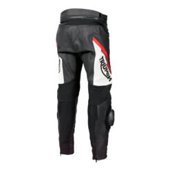 Triumph Triple Sport Leather Pants -GearUp Moto TriumphTripleSportLeatherPantsMLJS2201Rear3qtr