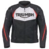 Triumph Triple Sports Mesh Jacket Black / White / Red -GearUp Moto TriumphTripleSportsMeshJacketBLKWHTREDMTES2338