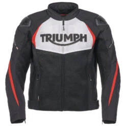 Triumph Triple Sports Mesh Jacket Black / White / Red
