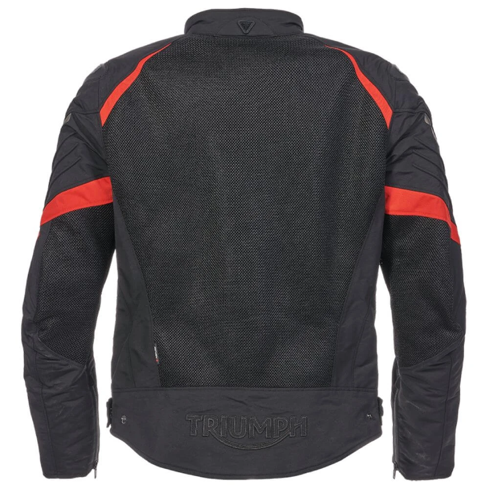 Triumph Triple Sports Mesh Jacket Black / White / Red 9 Triumph Triple Sports Mesh Jacket Black / White / Red - Image 7