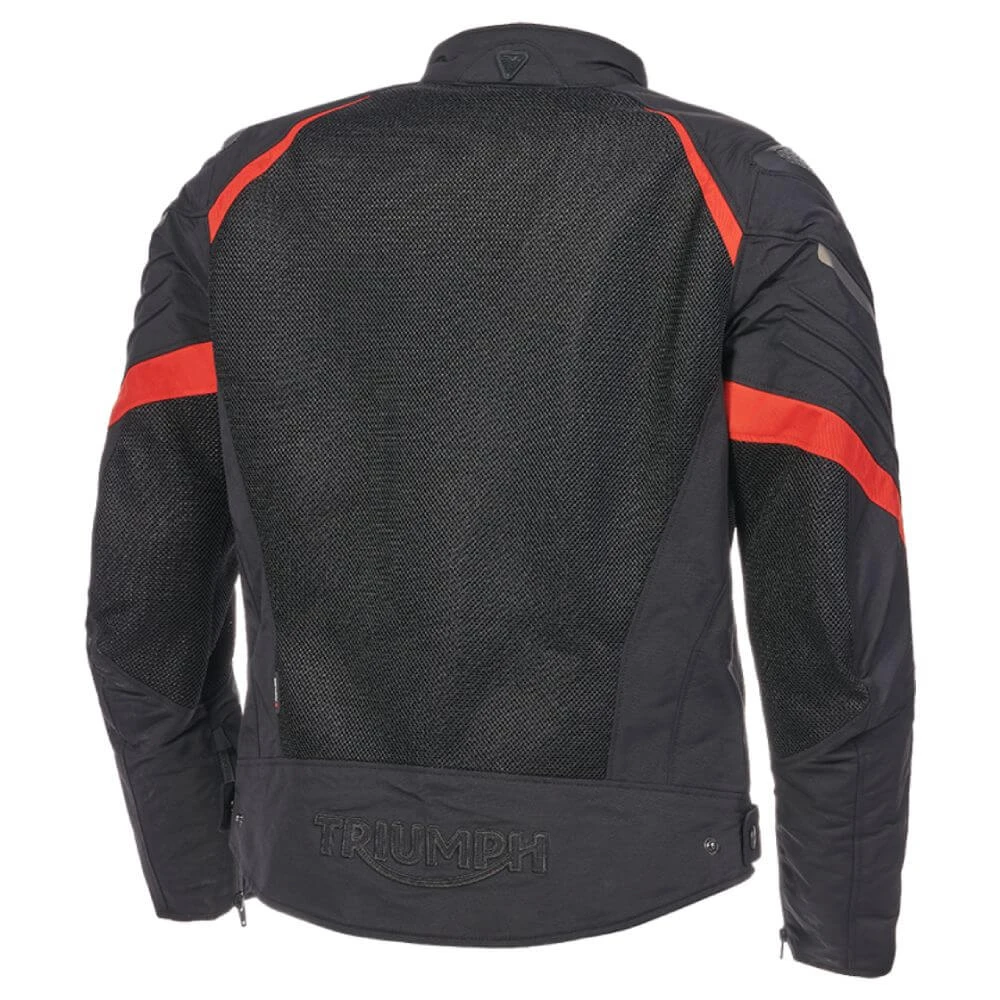 Triumph Triple Sports Mesh Jacket Black / White / Red 10 Triumph Triple Sports Mesh Jacket Black / White / Red - Image 8