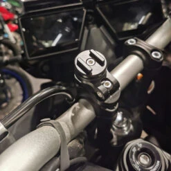 SP Connect Pro Bar Clamp Mount Pro -GearUp Moto YMEFCMP00000 YamahaSPConnectBarClampMountPromounted1
