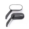 Triumph Oval Cast Mirrors Pair Black Modern Classics A9638194