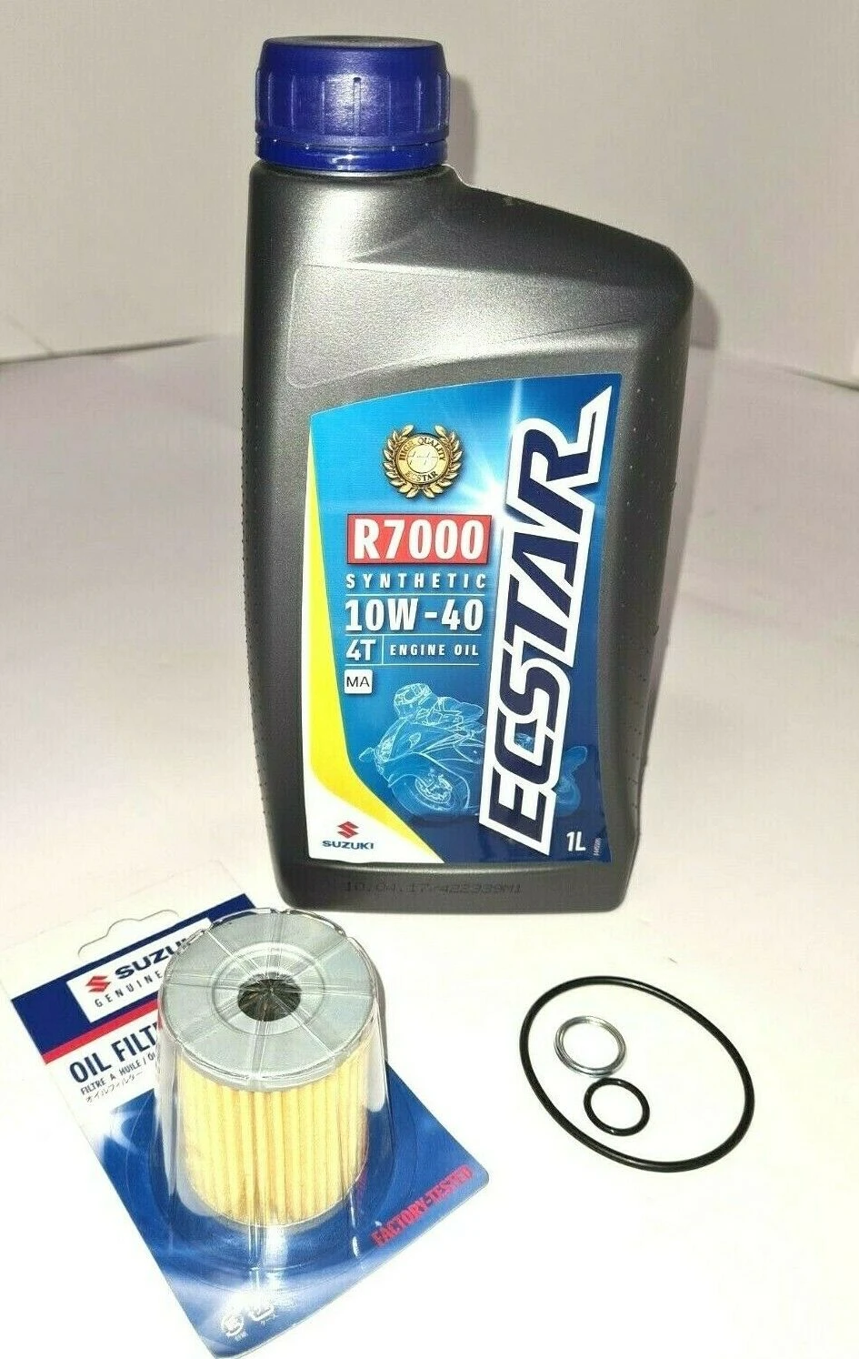 Suzuki RV125 Van Van Service Kit, Oil Filter, & Suzuki Ecstar R7000 Oil 3 Suzuki RV125 Van Van Service Kit, Oil Filter, & Suzuki Ecstar R7000 Oil