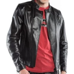 Dainese Chiodo Leather Motorcycle Jacket Black -GearUp Moto image284893783