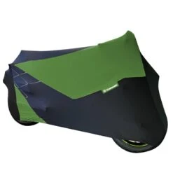 Kawasaki Indoor Super-Stretch Cover 2022 Red / Green -GearUp Moto image341777357