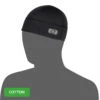 Oxford Cotton Skull Cap Black (2-Pack) -GearUp Moto image362502475