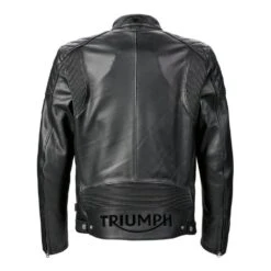 Triumph Braddan Asymmetric Leather Jacket Black 15 Triumph Braddan Asymmetric Leather Jacket Black -GearUp Moto image388406547