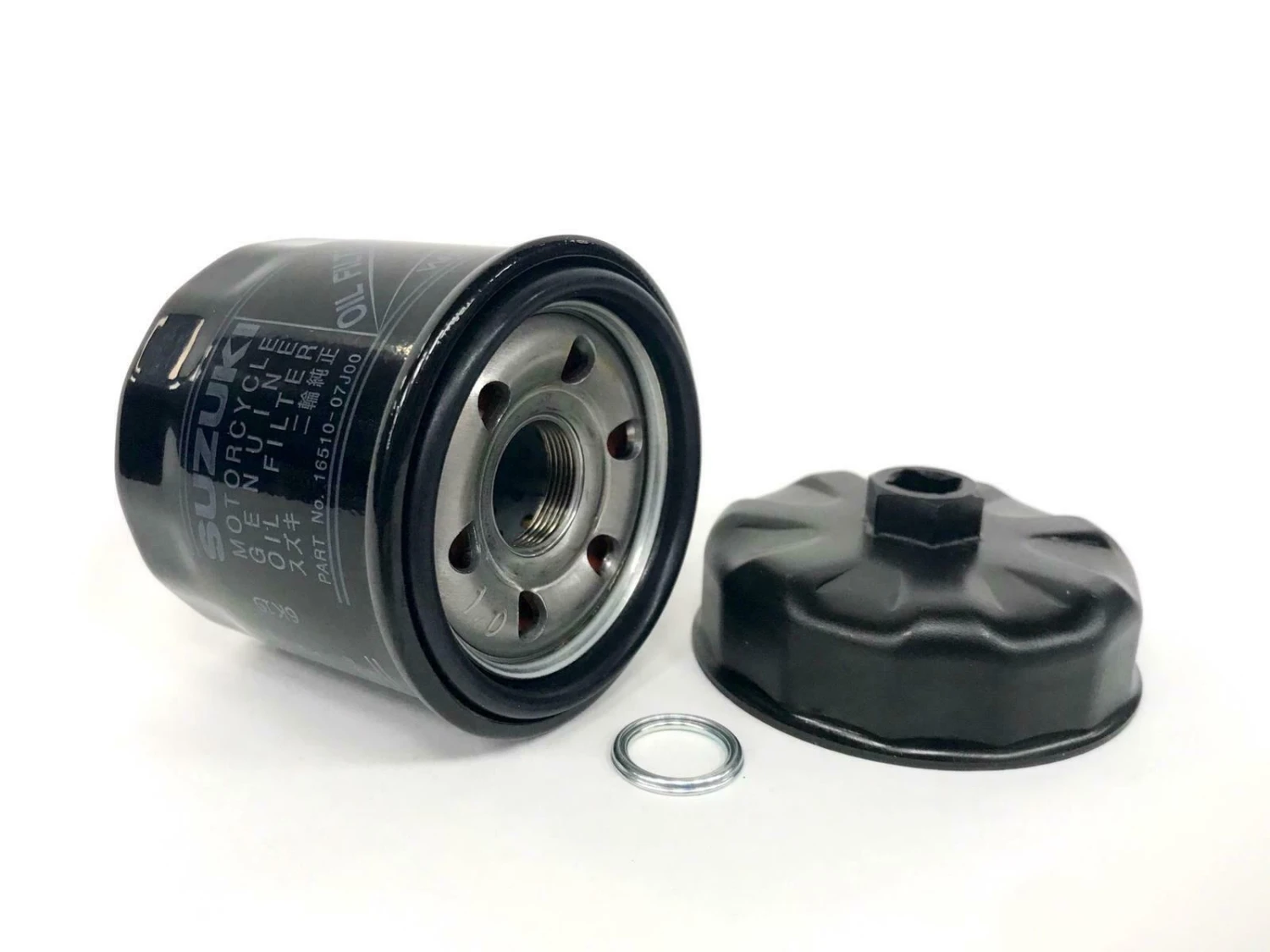 Suzuki Genuine Oil Filter & Sump Washer + Filter Wrench GSXR750 GSX-R750 3 Suzuki Genuine Oil Filter & Sump Washer + Filter Wrench GSXR750 GSX-R750